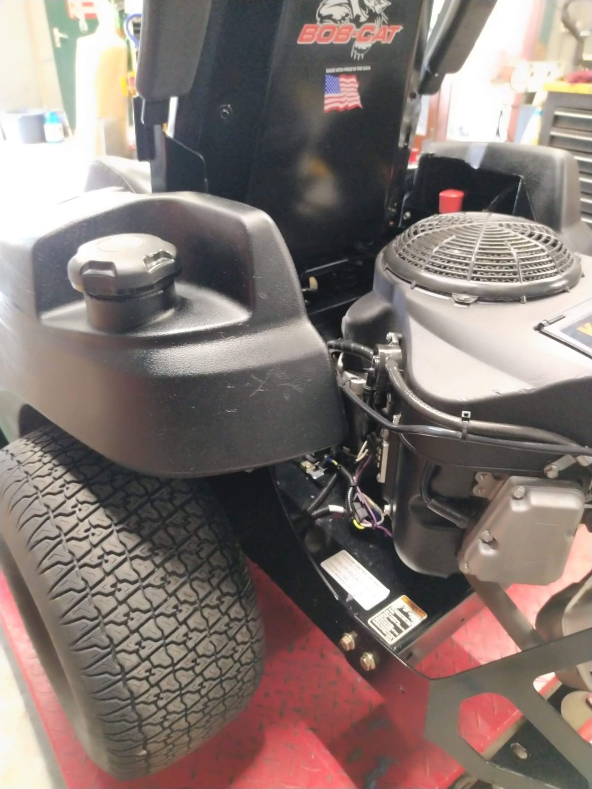 Sitzrasenmäher van het type Bobcat CRZ 48 inch, Gebrauchtmaschine in Goor (Foto 10)