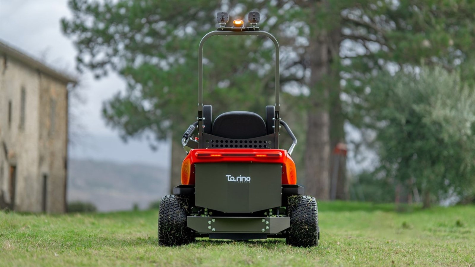 Sitzrasenmäher des Typs Del Morino Torino Electric 55, Gebrauchtmaschine in Ringe (Bild 5)