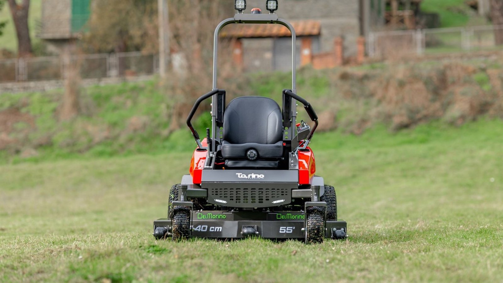 Sitzrasenmäher des Typs Del Morino Torino Electric 55, Gebrauchtmaschine in Ringe (Bild 2)