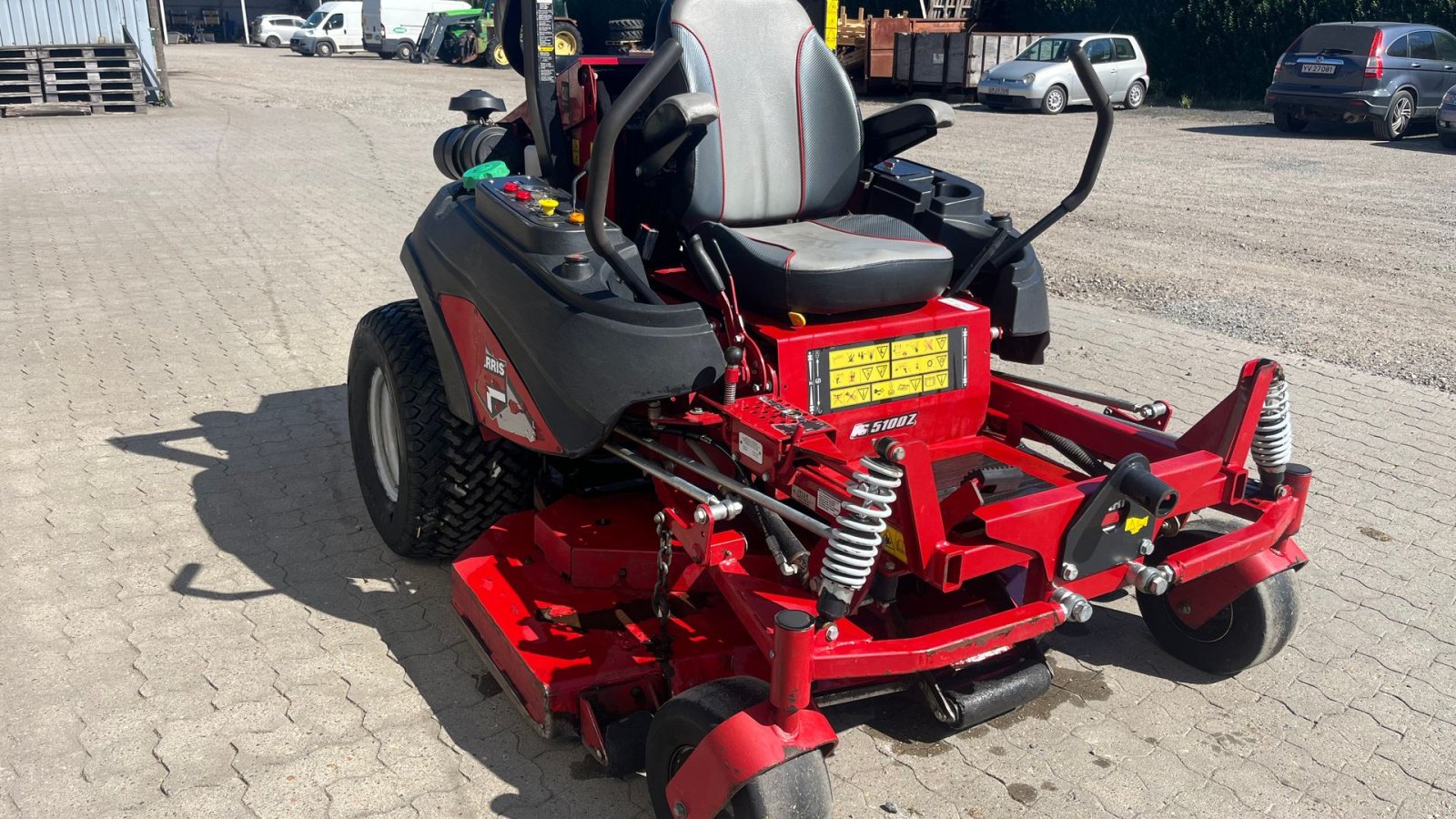 Sitzrasenmäher typu Ferris ZT 5100 IS med 155 cm klipper bagudkast, Gebrauchtmaschine v Vejle (Obrázek 5)