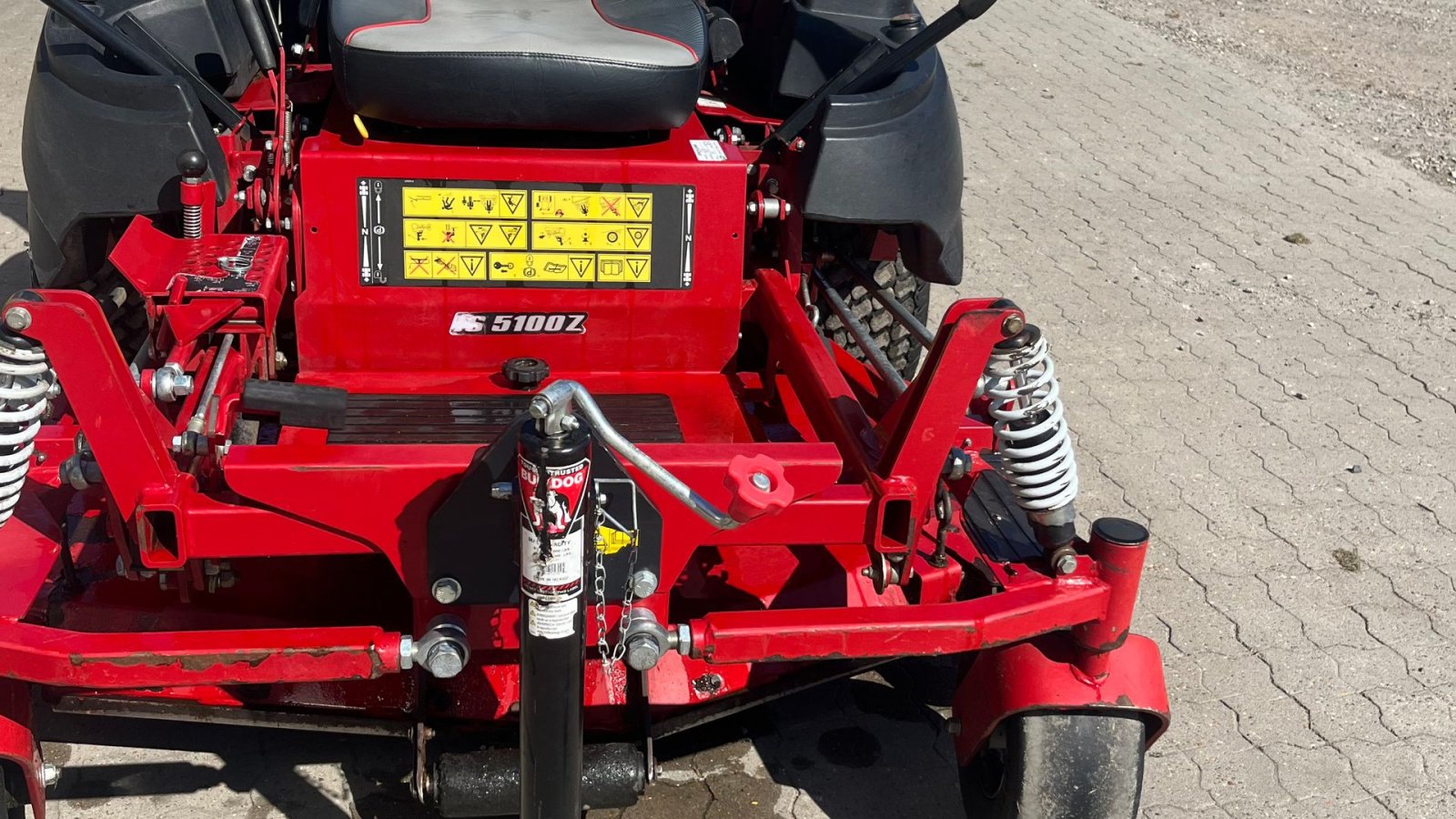 Sitzrasenmäher typu Ferris ZT 5100 IS med 155 cm klipper bagudkast, Gebrauchtmaschine v Vejle (Obrázek 6)