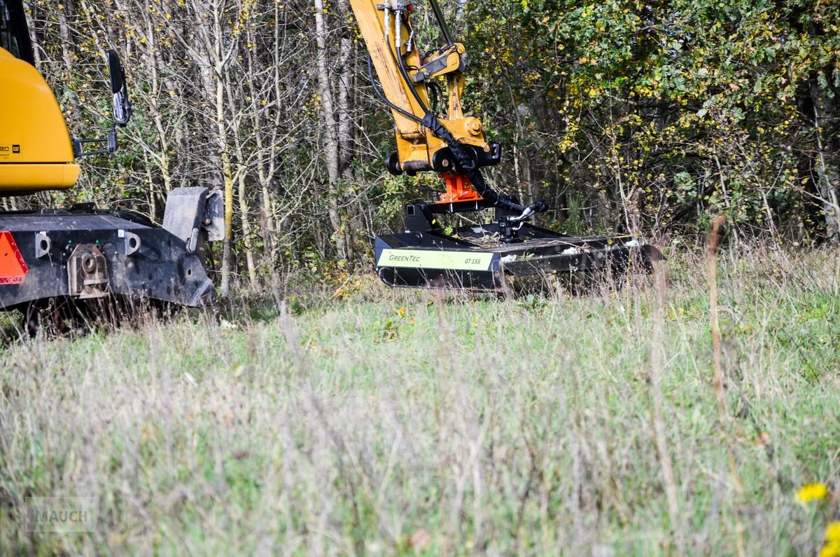 Sitzrasenmäher des Typs Greentec RX 133 Gestrüppmähkopf, Neumaschine in Burgkirchen (Bild 3)
