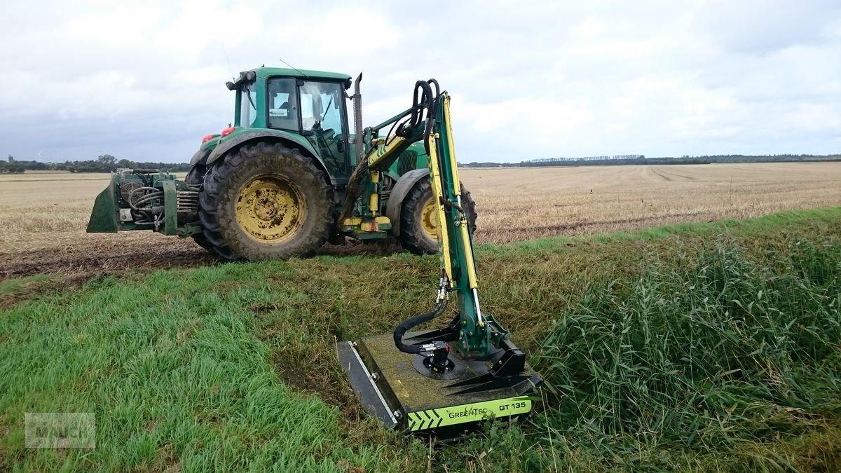 Sitzrasenmäher des Typs Greentec RX 133 Gestrüppmähkopf, Neumaschine in Burgkirchen (Bild 4)