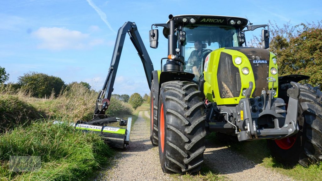 Sitzrasenmäher des Typs Greentec Scorpion 530-6S, Neumaschine in Burgkirchen (Bild 13)