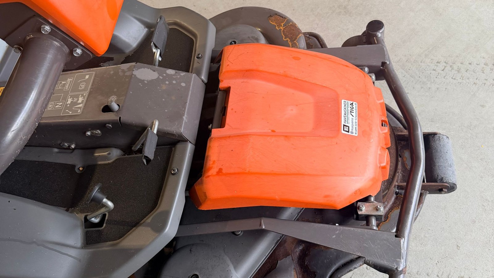 Sitzrasenmäher des Typs Husqvarna P 524, Gebrauchtmaschine in Brørup (Bild 8)