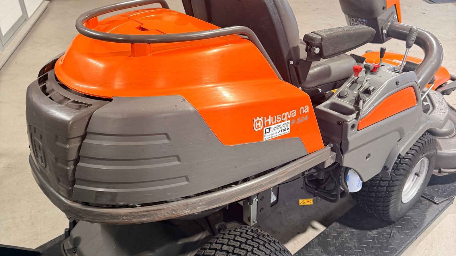 Sitzrasenmäher typu Husqvarna P 524, Gebrauchtmaschine v Brørup (Obrázek 7)