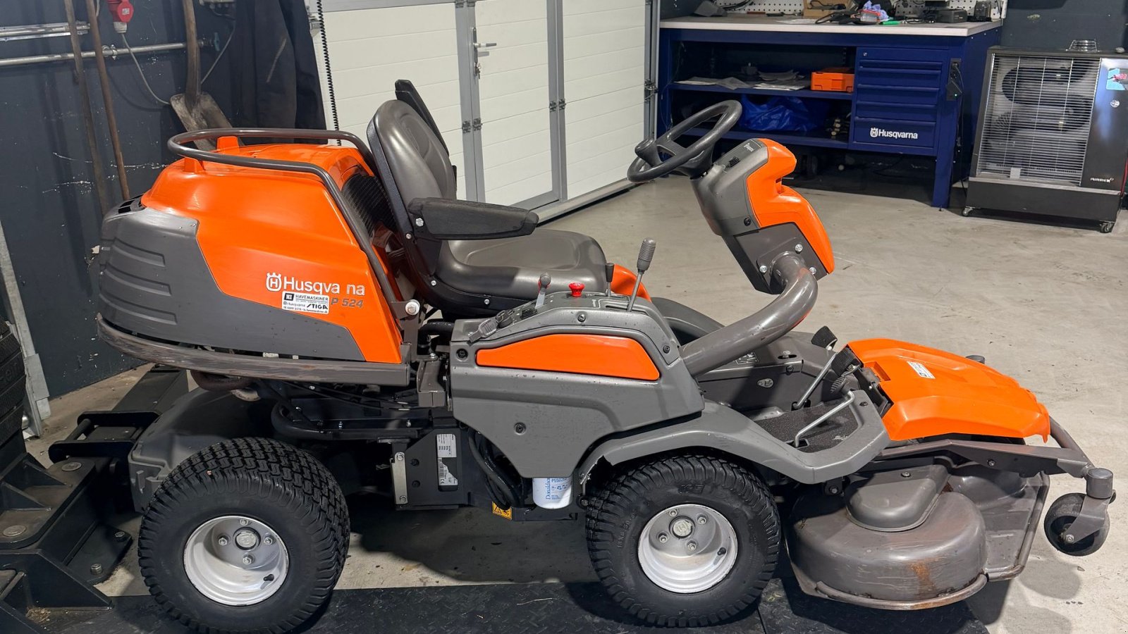 Sitzrasenmäher typu Husqvarna P 524, Gebrauchtmaschine v Brørup (Obrázek 3)