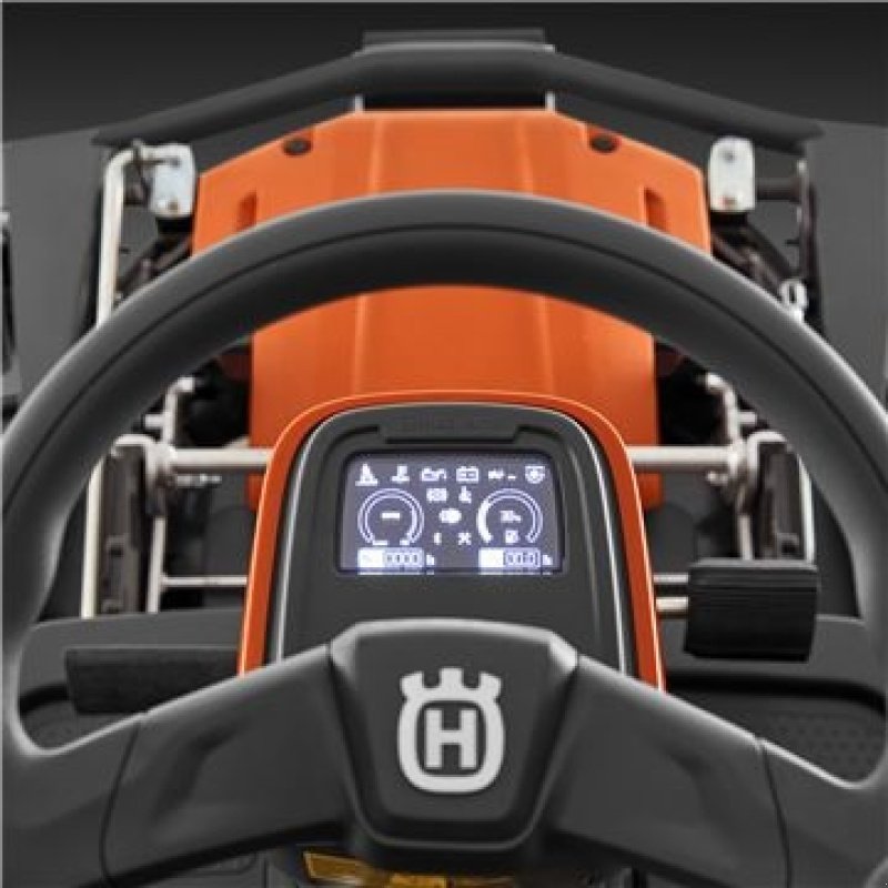 Sitzrasenmäher Türe ait Husqvarna R 316TsX AWD inkl. Combi 112 cm klipperbord, Gebrauchtmaschine içinde Roskilde (resim 2)