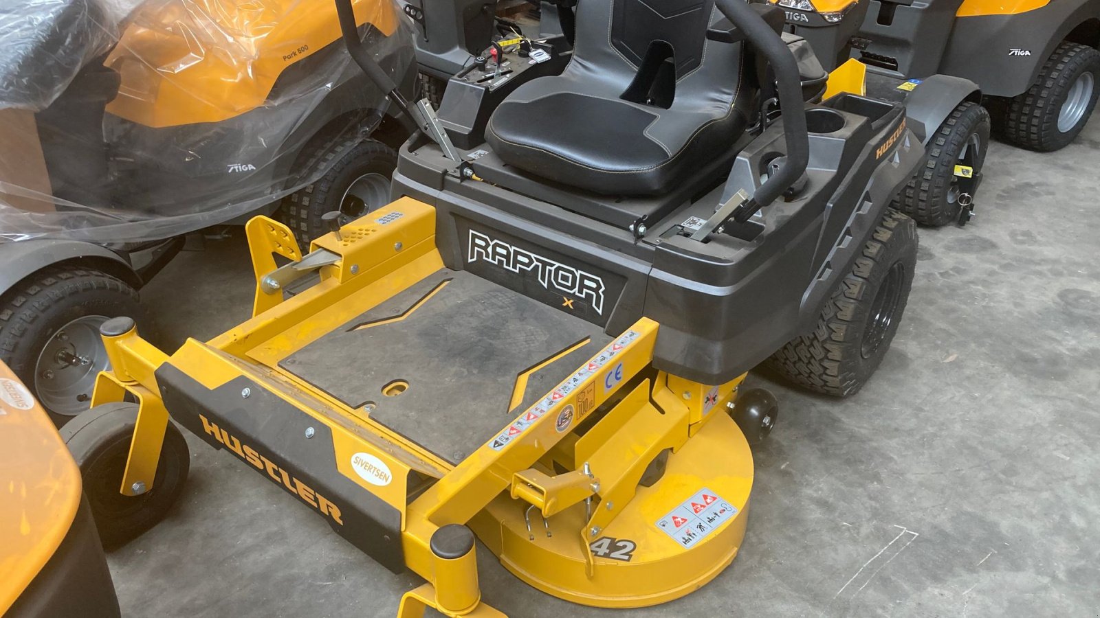 Sitzrasenmäher typu Hustler  Raptor X 42, Gebrauchtmaschine v Roskilde (Obrázek 1)