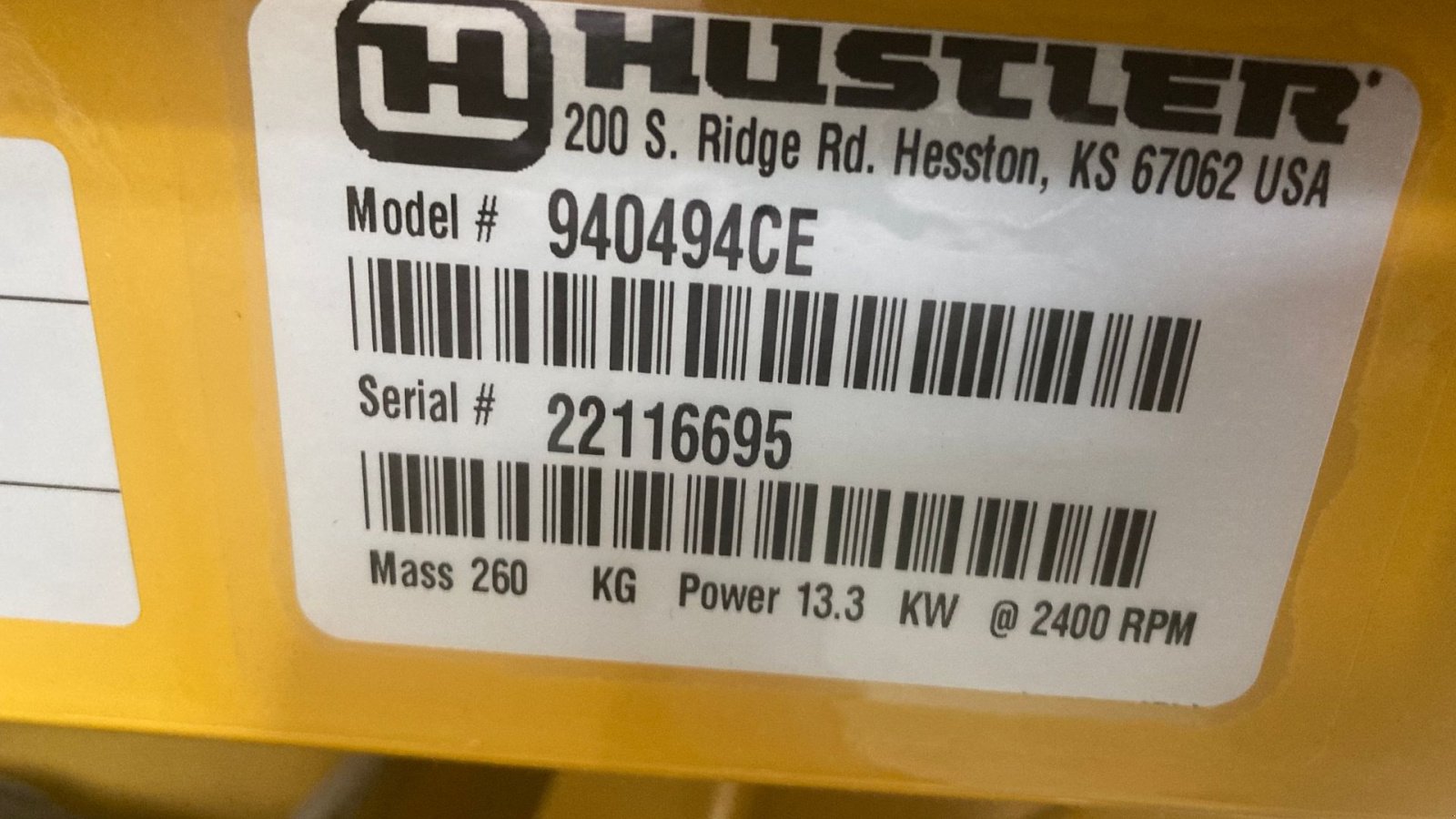 Sitzrasenmäher typu Hustler  Raptor X 42, Gebrauchtmaschine v Roskilde (Obrázek 5)