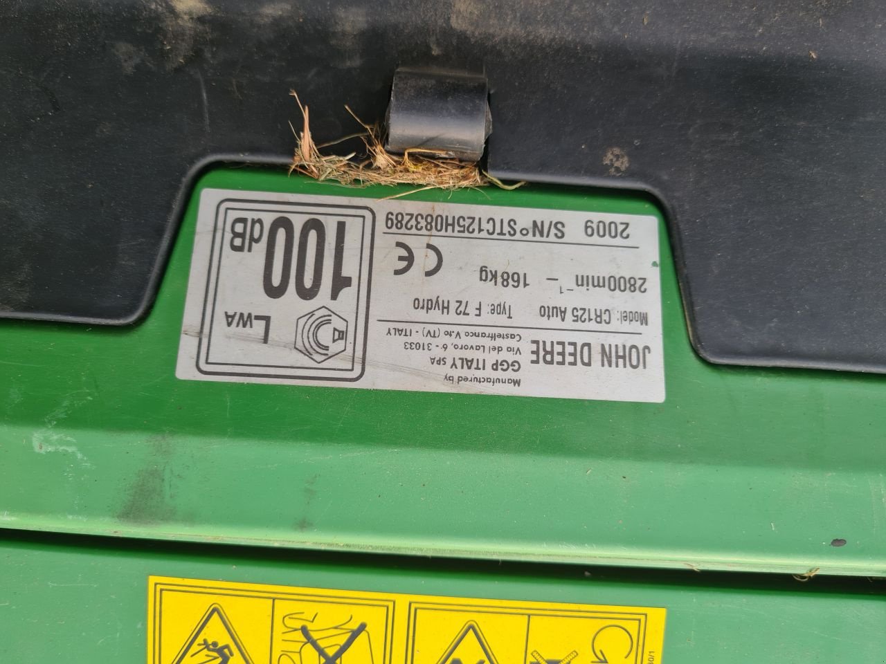 Sitzrasenmäher типа John Deere -, Gebrauchtmaschine в Lierop (Фотография 11)