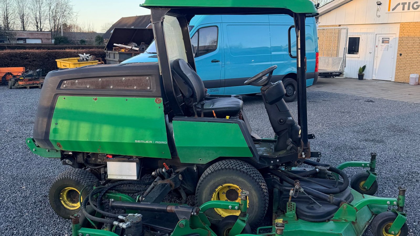 Sitzrasenmäher za tip John Deere 1600 TURBO WAM, Gebrauchtmaschine u Brørup (Slika 4)