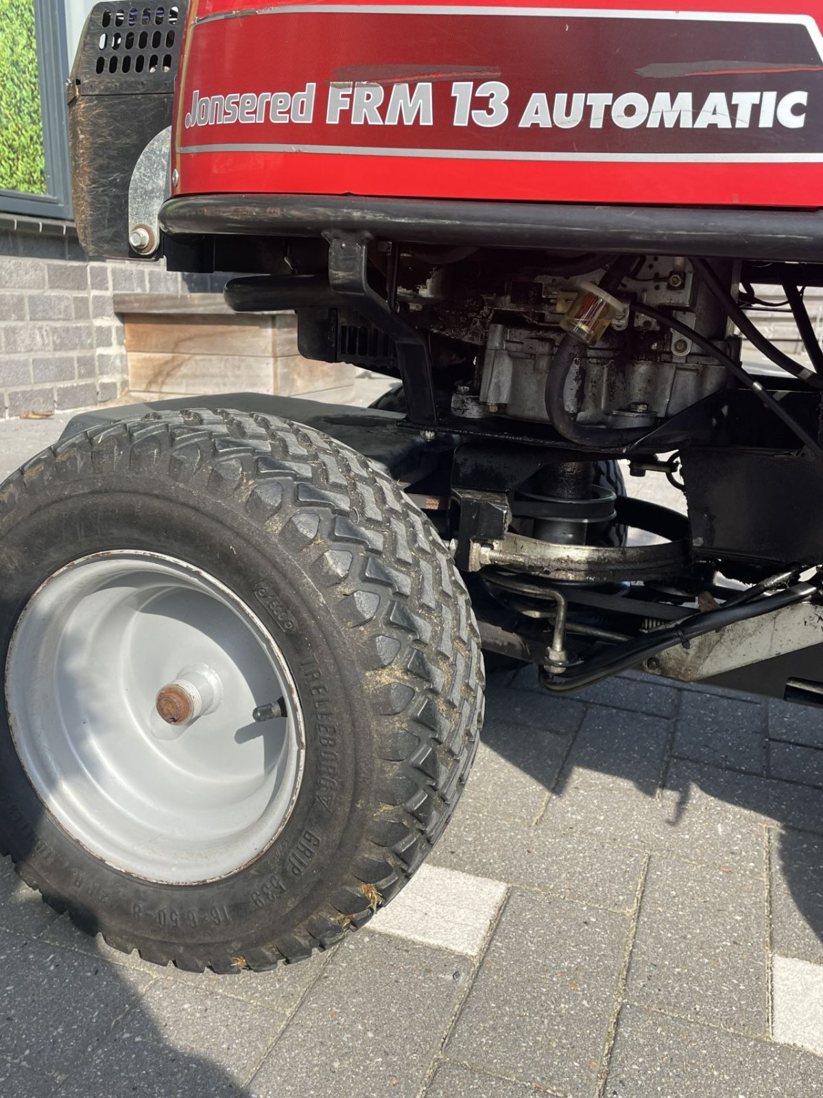 Sitzrasenmäher Türe ait Jonsered FRM 13, Gebrauchtmaschine içinde Reeuwijk (resim 6)