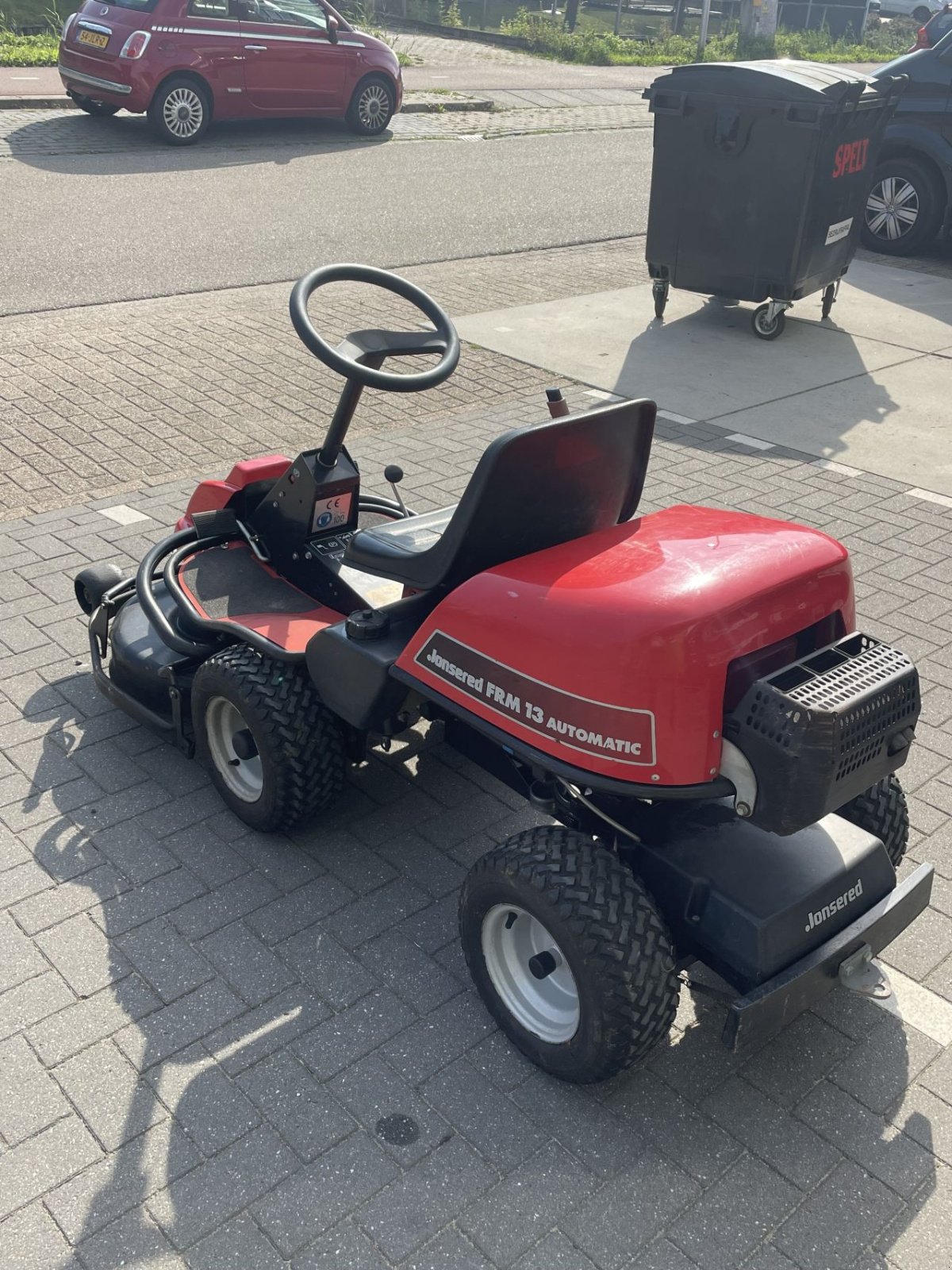 Sitzrasenmäher Türe ait Jonsered FRM 13, Gebrauchtmaschine içinde Reeuwijk (resim 3)