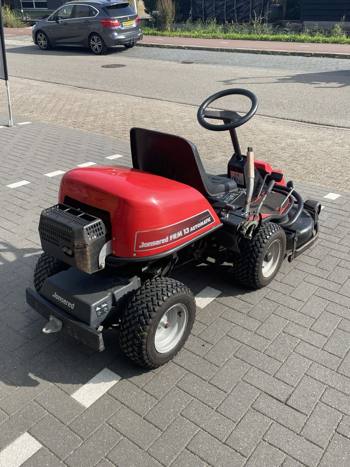 Sitzrasenmäher Türe ait Jonsered FRM 13, Gebrauchtmaschine içinde Reeuwijk (resim 2)