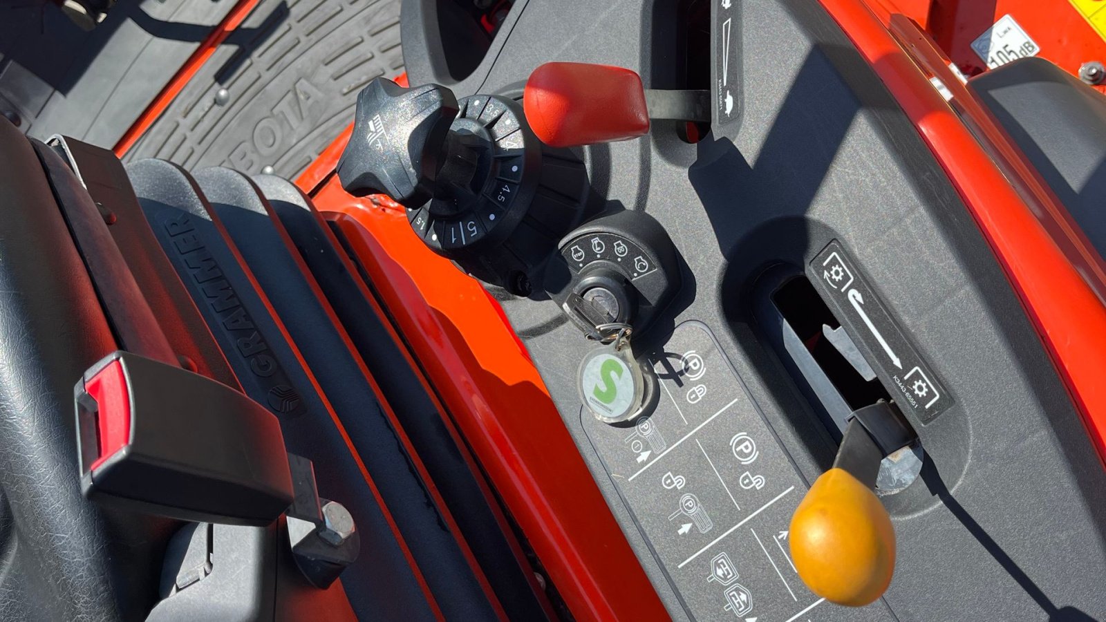 Sitzrasenmäher typu Kubota ZD1211 Kubota ZD1211 ZeroTurn, Gebrauchtmaschine v Rønnede (Obrázek 11)