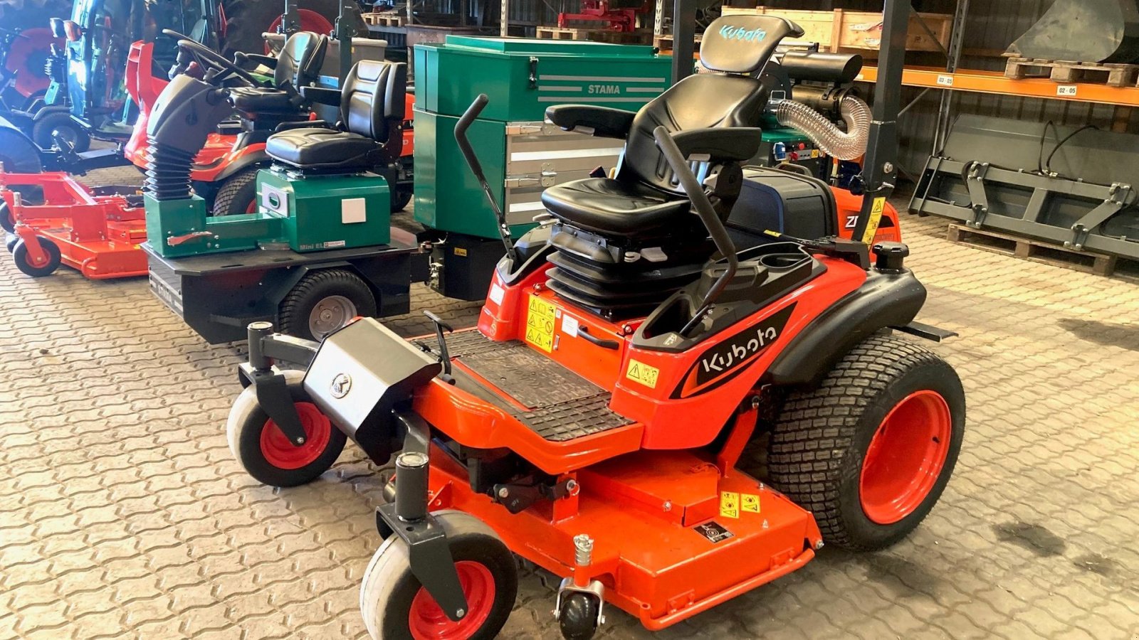 Sitzrasenmäher van het type Kubota ZD1211R-60 Zero Turn, Gebrauchtmaschine in Tinglev (Foto 1)