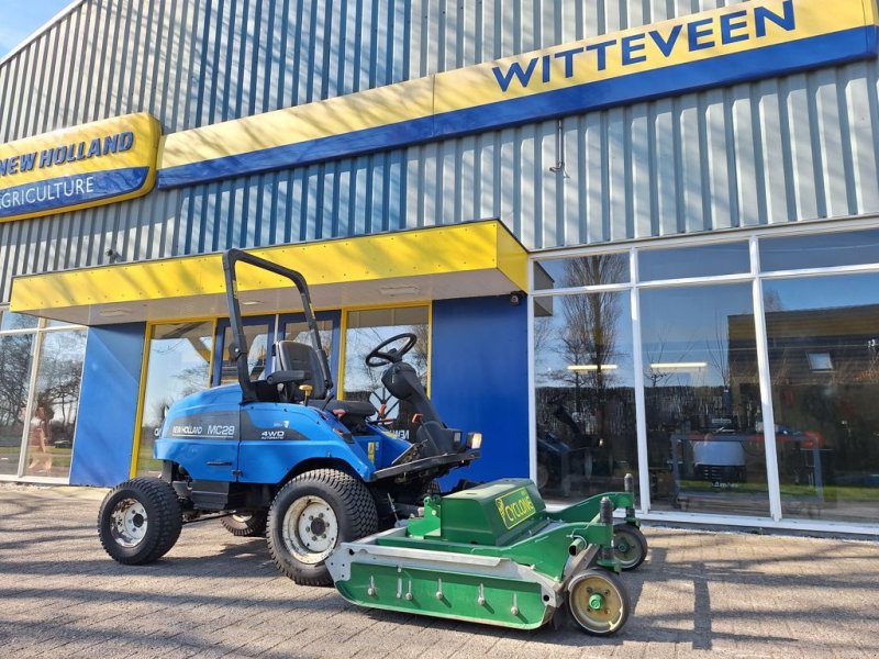 Sitzrasenmäher tip New Holland MC28, Gebrauchtmaschine in Wenum Wiesel