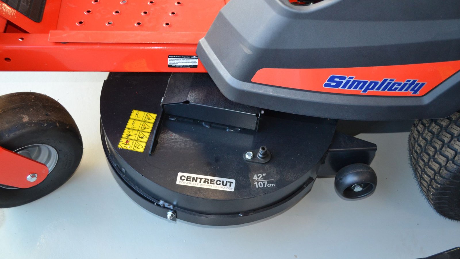 Sitzrasenmäher del tipo Simplicity szt 175 Courier, Gebrauchtmaschine In Glamsbjerg (Immagine 10)