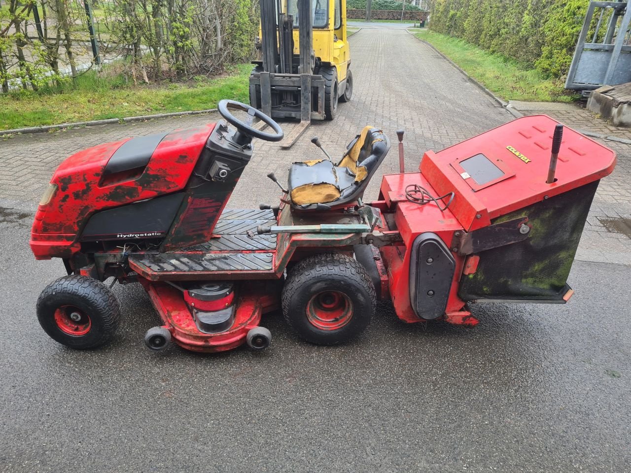 Sitzrasenmäher Türe ait Sonstige -, Gebrauchtmaschine içinde Lierop (resim 5)