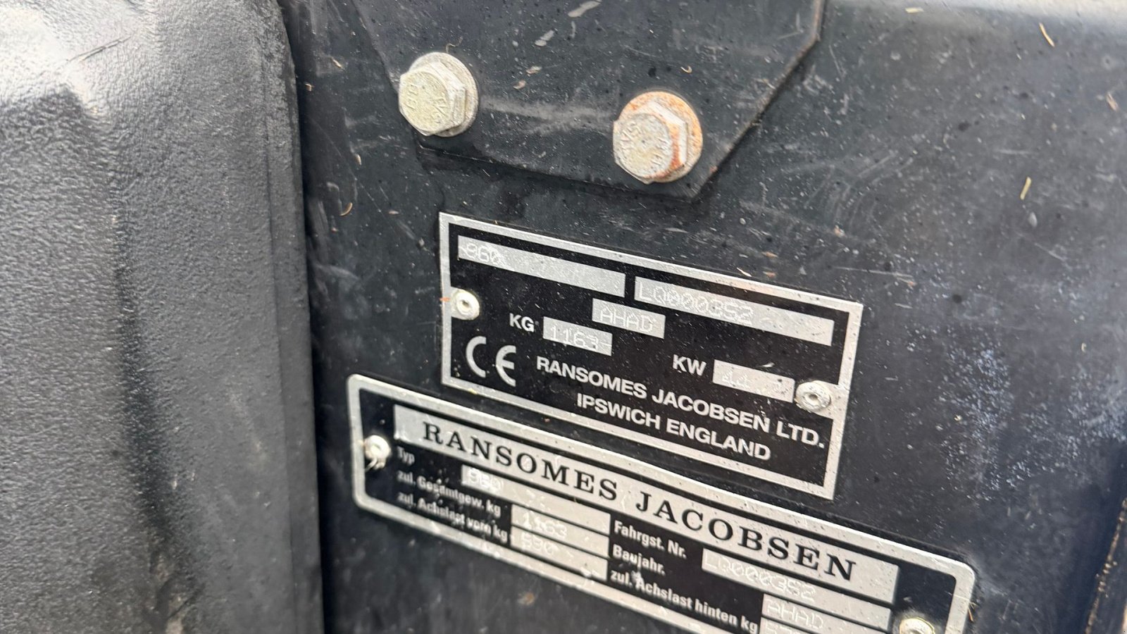 Sitzrasenmäher типа Sonstige 960 d, Gebrauchtmaschine в Brørup (Фотография 9)