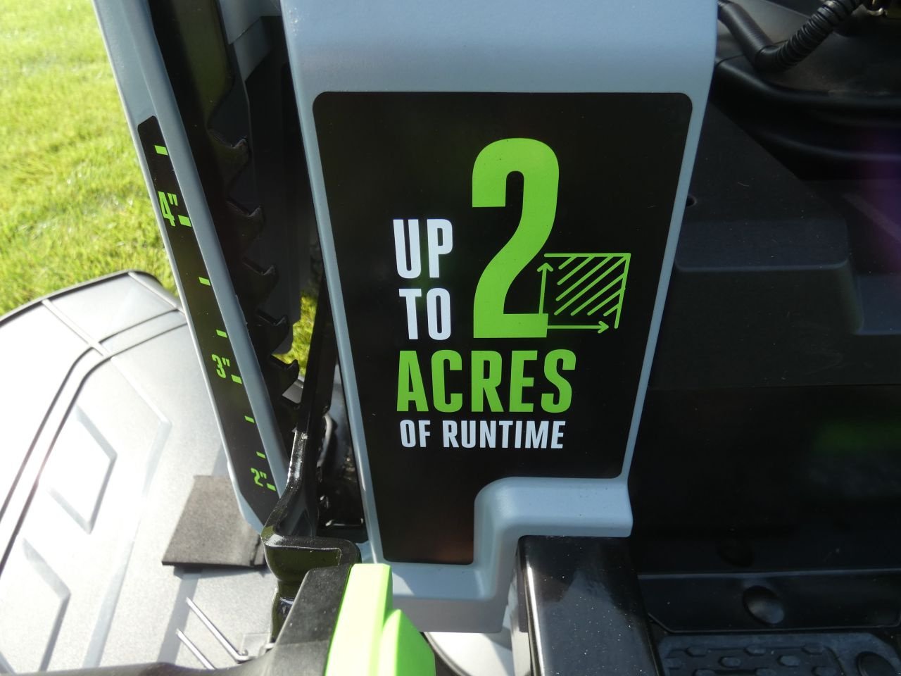 Sitzrasenmäher van het type Sonstige EGO ZTR6, Neumaschine in Klarenbeek (Foto 9)