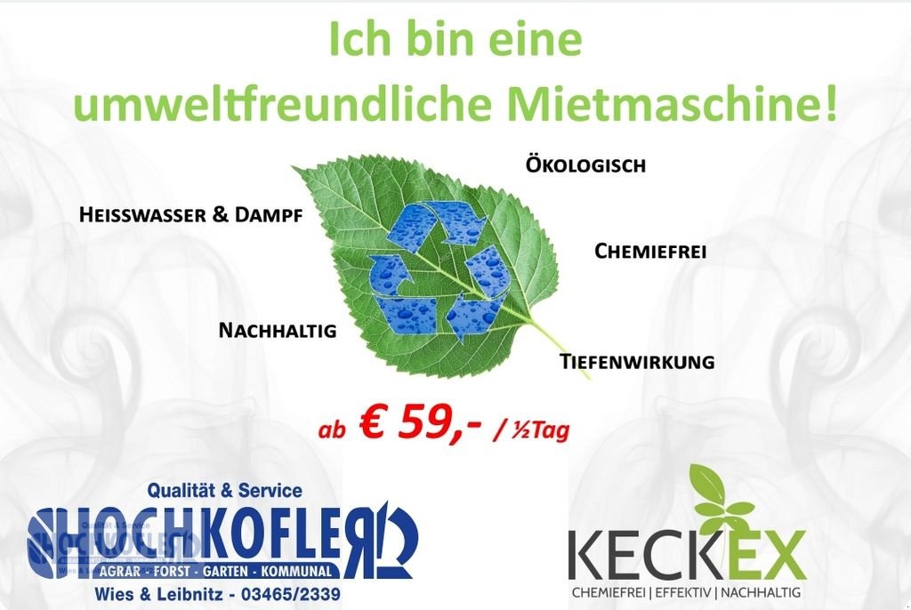 Sitzrasenmäher van het type Sonstige Keckex Unkrautbekämpfung, Mietmaschine in Wies (Foto 7)