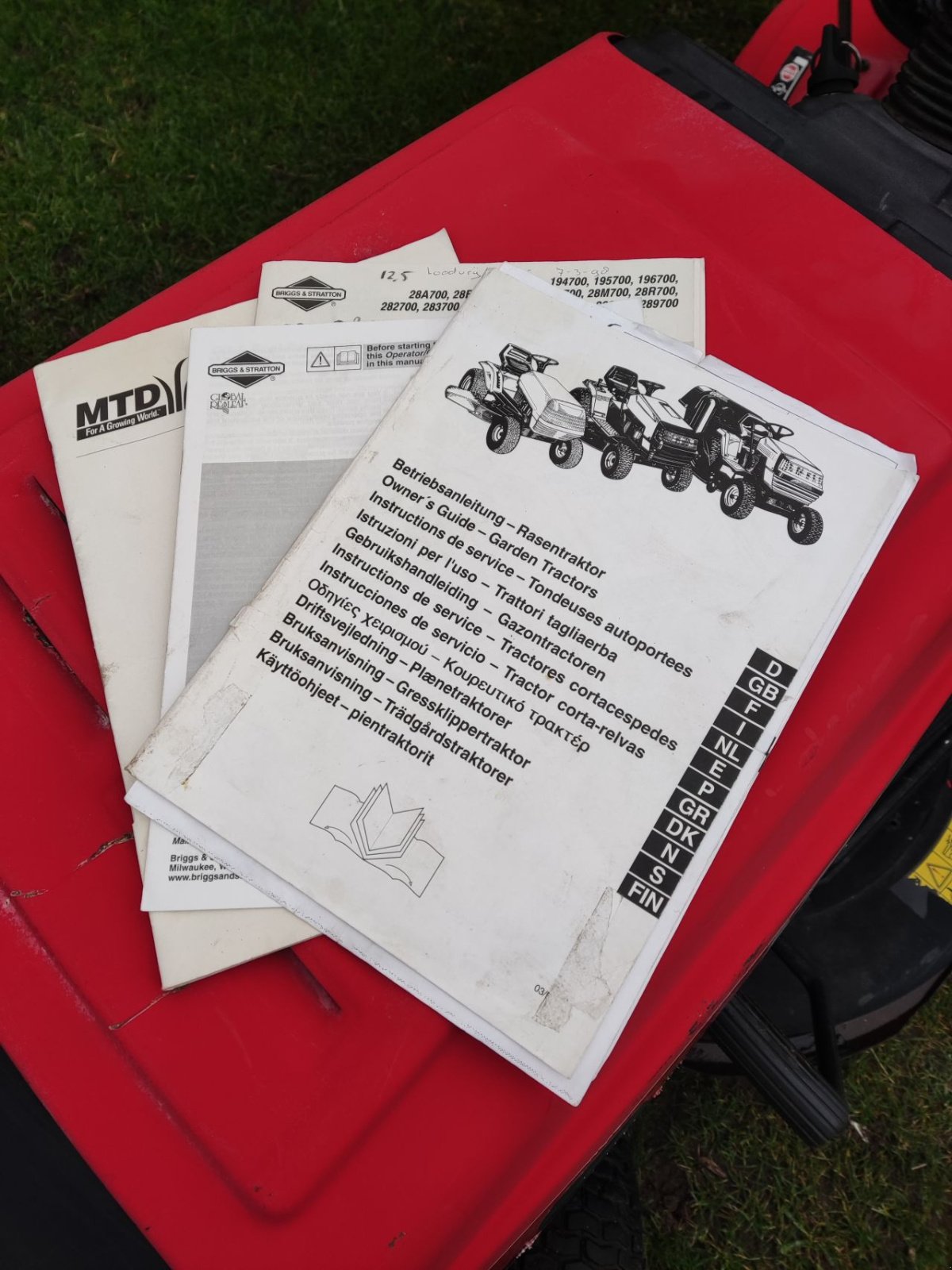 Sitzrasenmäher tipa Sonstige MTD J125, Gebrauchtmaschine u Klarenbeek (Slika 3)