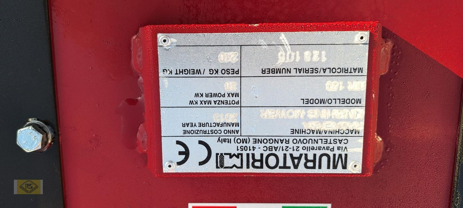 Sitzrasenmäher типа Sonstige Muratori, Neumaschine в Beelen (Фотография 6)