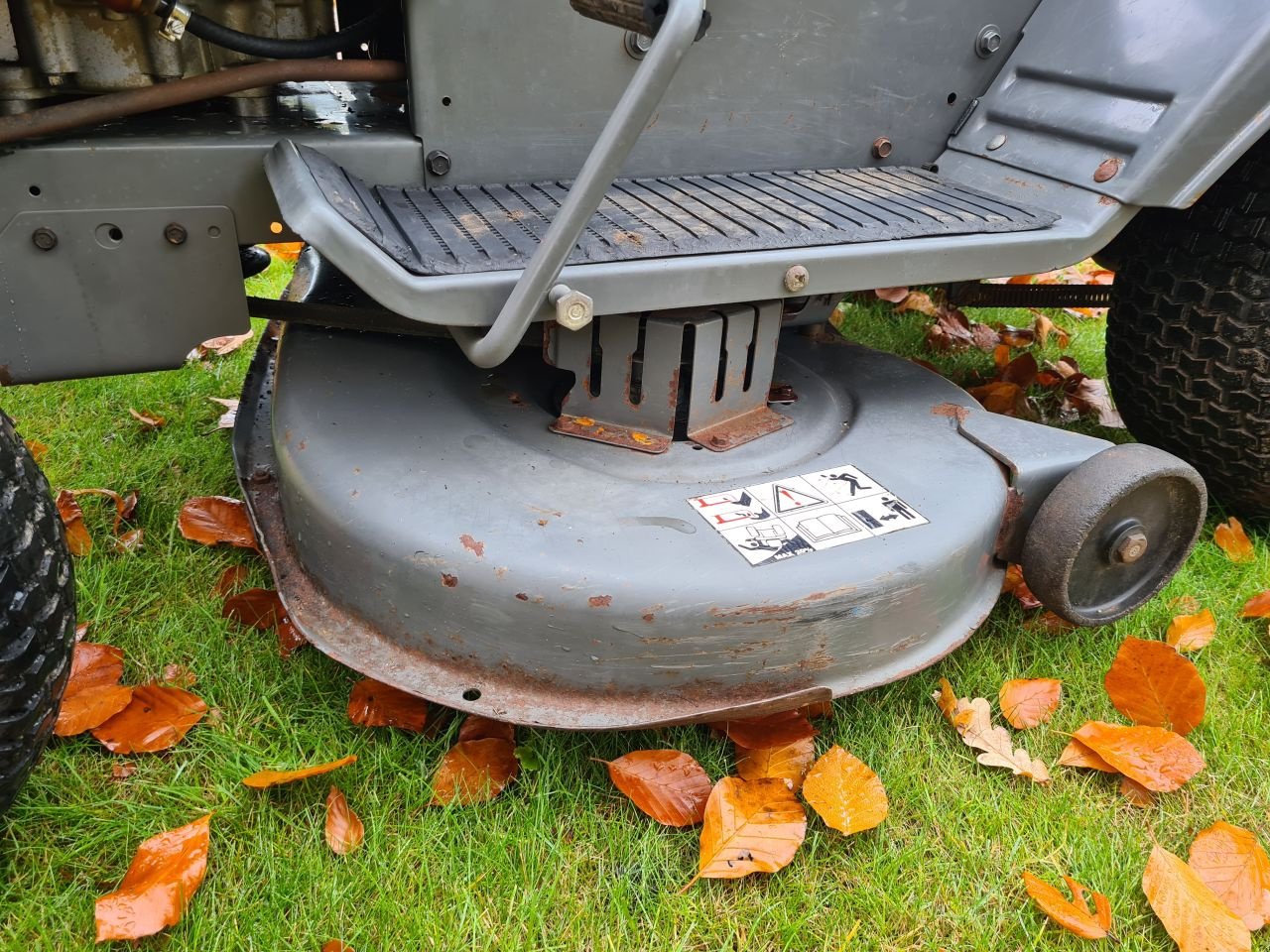 Sitzrasenmäher des Typs Sonstige White, Gebrauchtmaschine in Lierop (Bild 7)