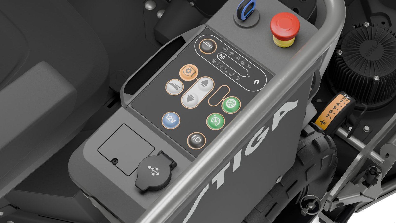 Sitzrasenmäher typu Stiga ePark Pro 100% Elektrisk, Gebrauchtmaschine v Roskilde (Obrázek 6)