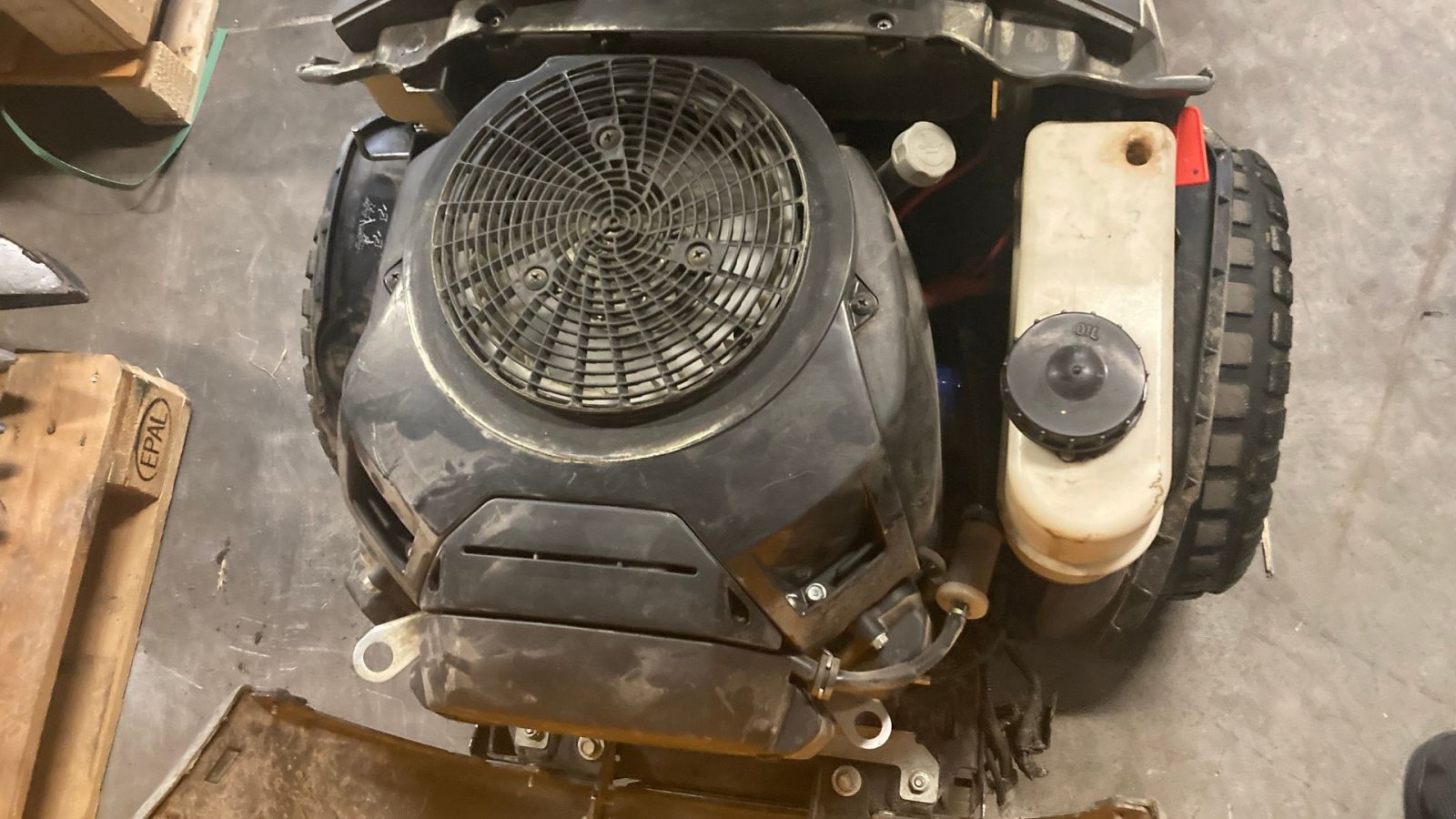 Sitzrasenmäher typu Stiga Park Pro 540IX 4WD 125 Combi Pro el., Gebrauchtmaschine v Roskilde (Obrázek 7)