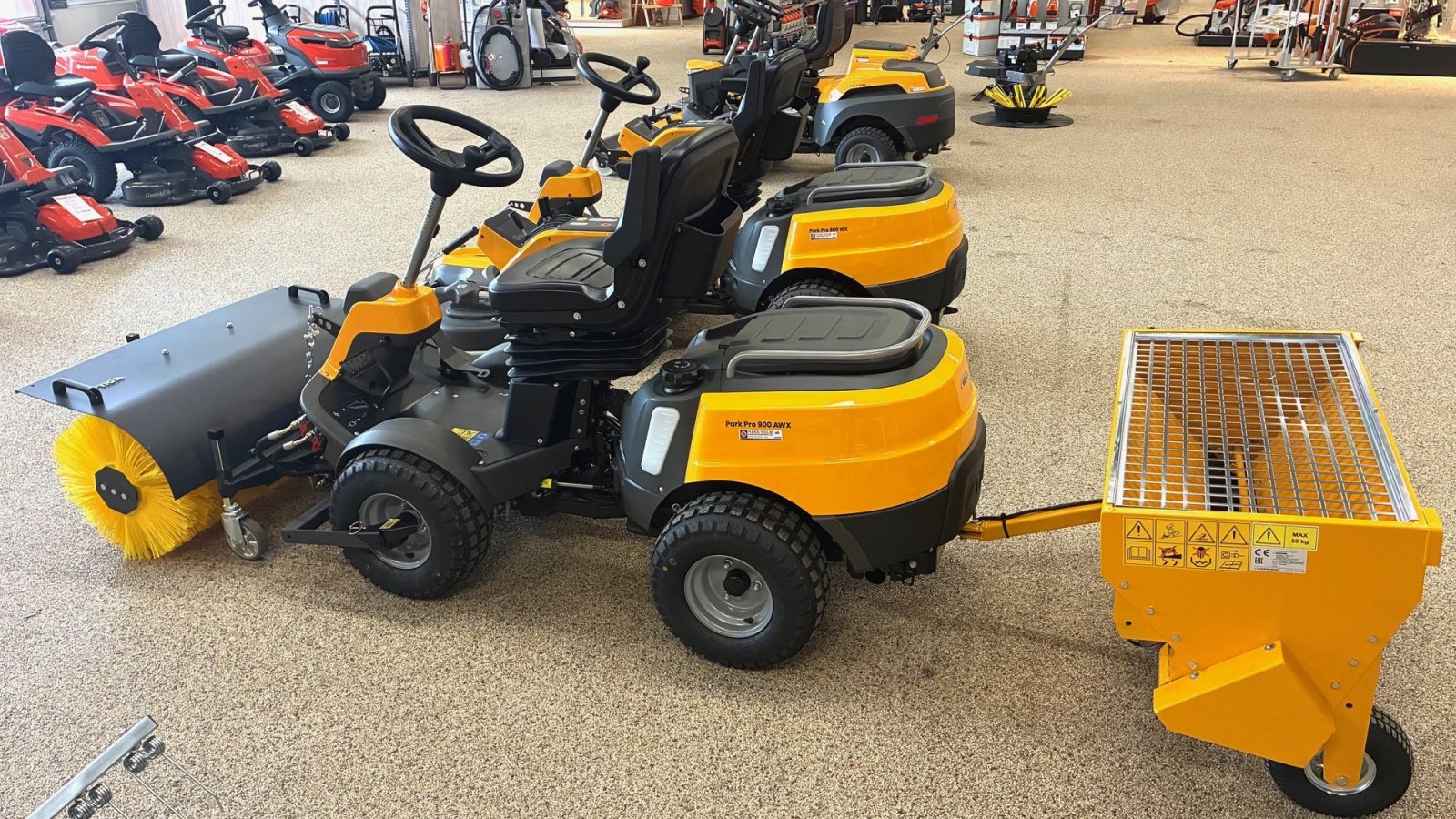 Sitzrasenmäher des Typs Stiga Park PRO 900 AWX, Gebrauchtmaschine in Tinglev (Bild 3)