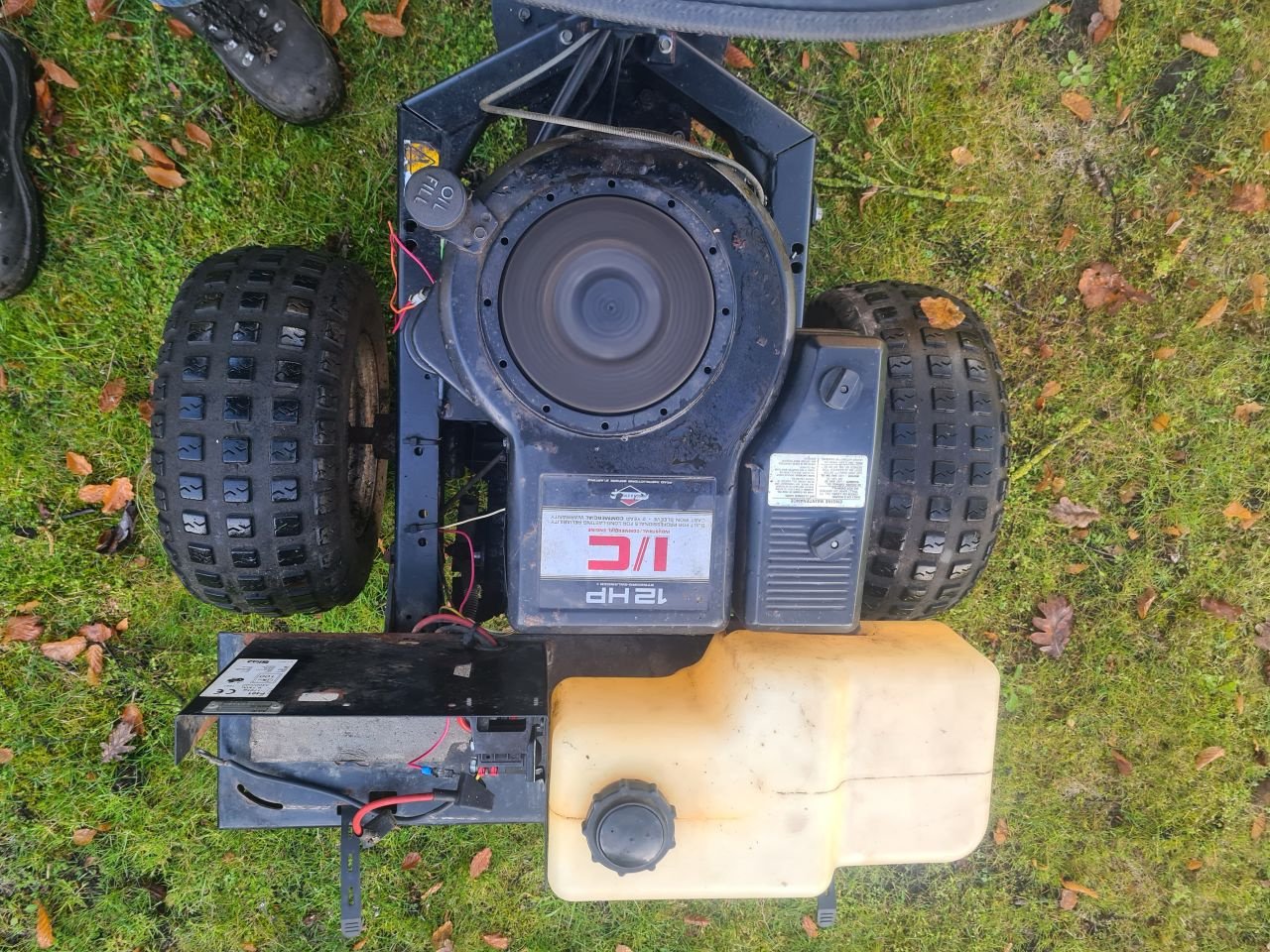 Sitzrasenmäher tip Stiga Park, Gebrauchtmaschine in Lierop (Poză 11)