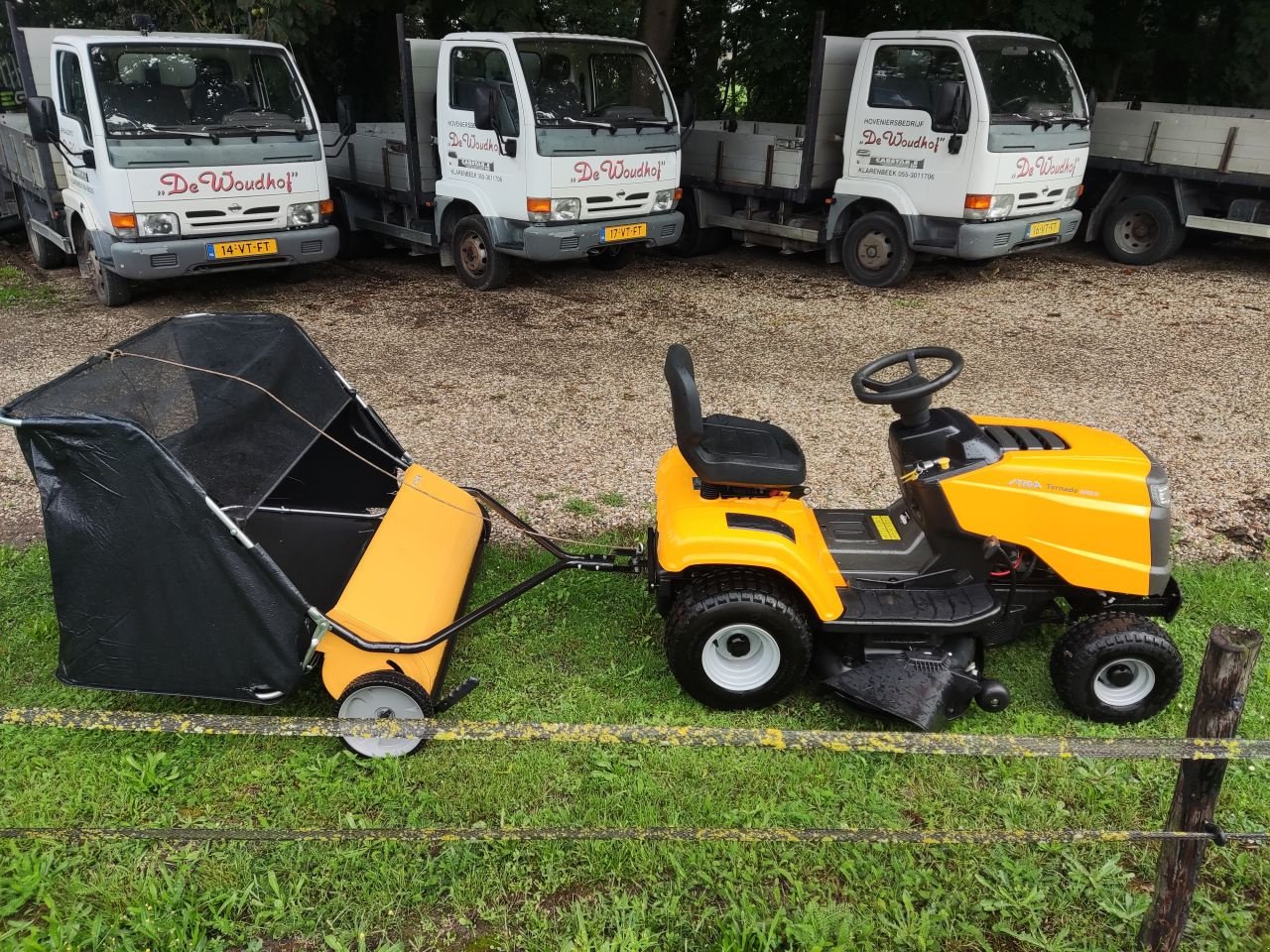 Sitzrasenmäher от тип Stiga Tornado 3098H, Gebrauchtmaschine в Klarenbeek (Снимка 4)