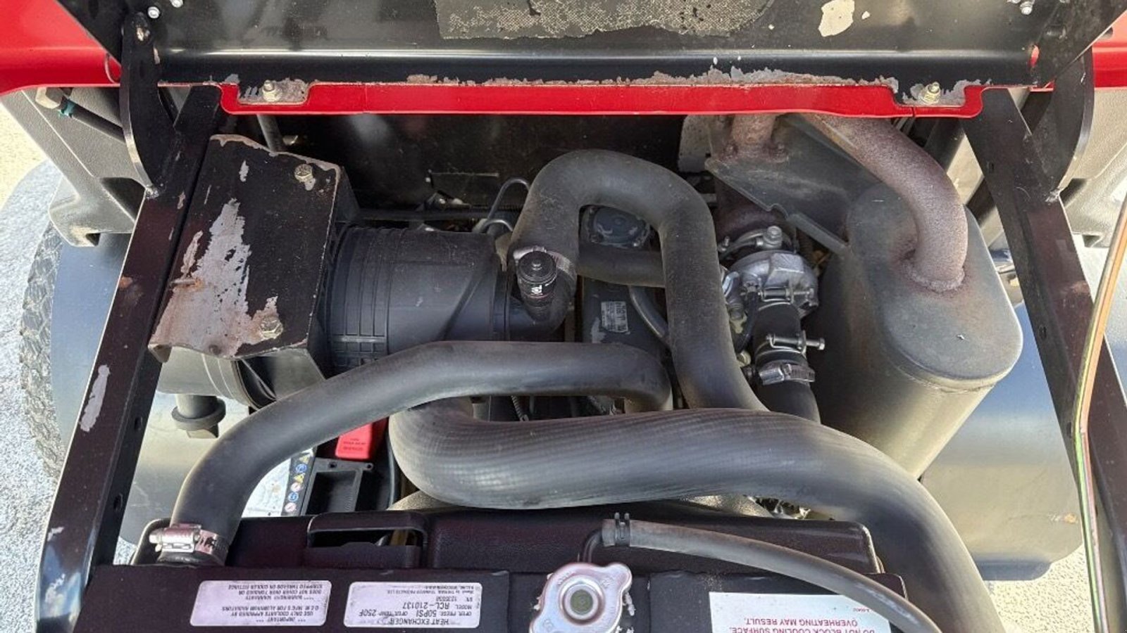 Sitzrasenmäher Türe ait Toro 7210, Gebrauchtmaschine içinde Rødovre (resim 5)