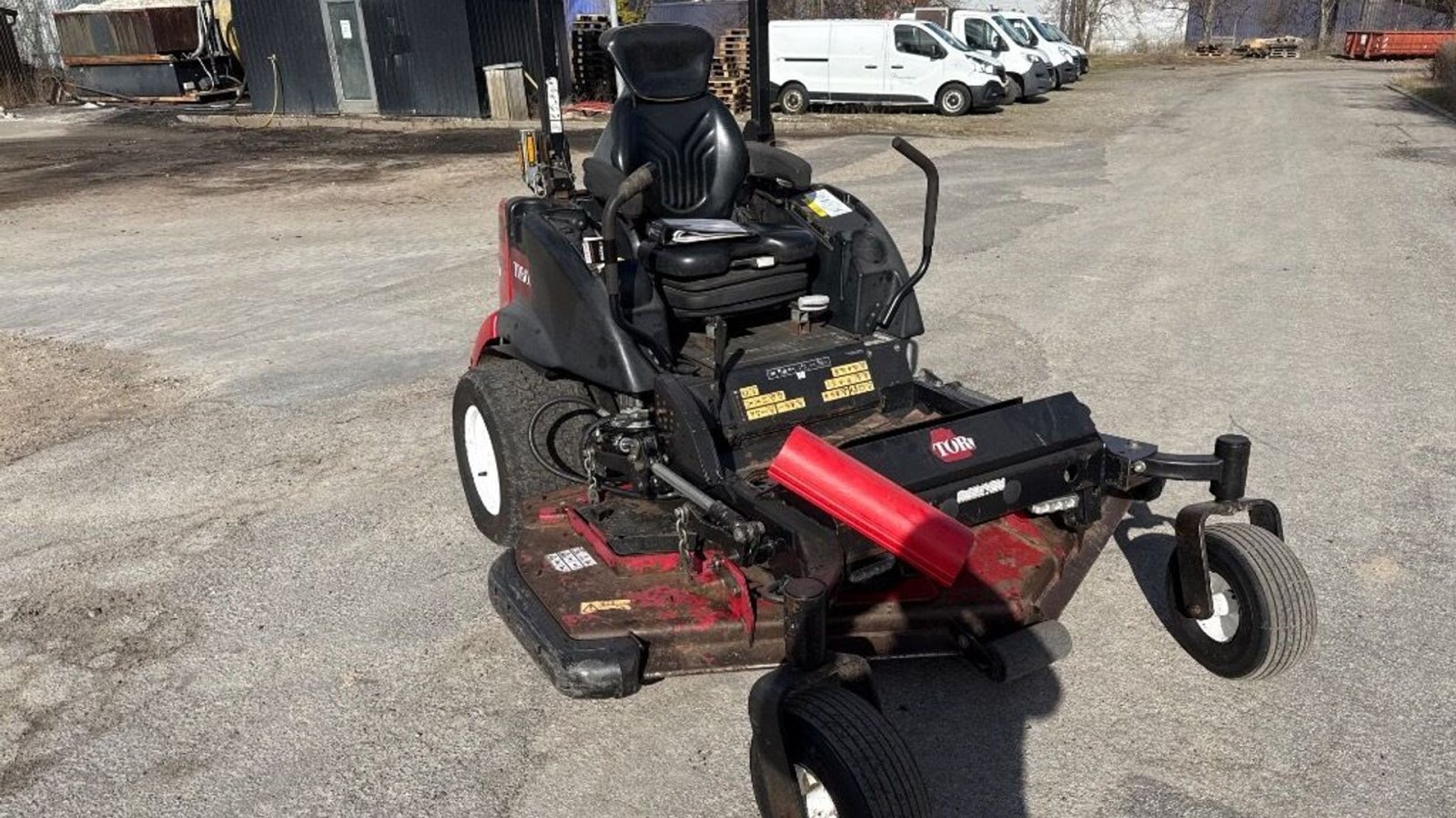 Sitzrasenmäher Türe ait Toro 7210, Gebrauchtmaschine içinde Rødovre (resim 2)