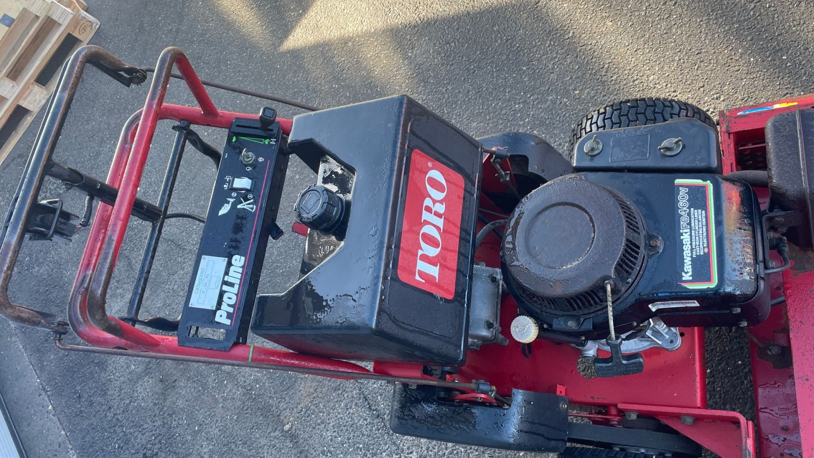 Sitzrasenmäher Türe ait Toro Proline 92cm, Gebrauchtmaschine içinde Holstebro (resim 5)