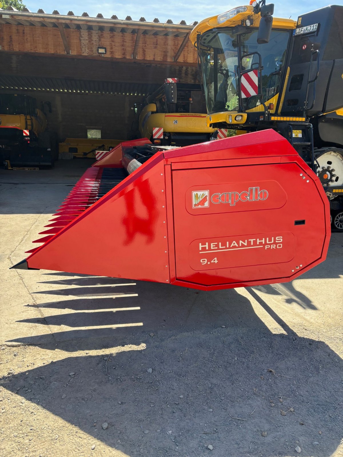 Sonnenblumenschneidwerk a típus Capello Helianthus 9400, Gebrauchtmaschine ekkor: Ebensfeld (Kép 2)