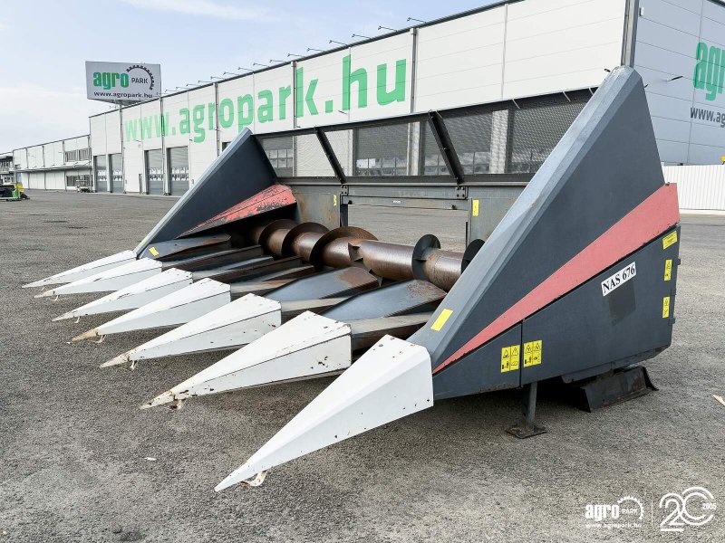 Sonnenblumenschneidwerk del tipo NAS 676 Z 6 row sunflower header with chopper for JD combines, with 75 cm row spacing, Gebrauchtmaschine en Csengele (Imagen 1)