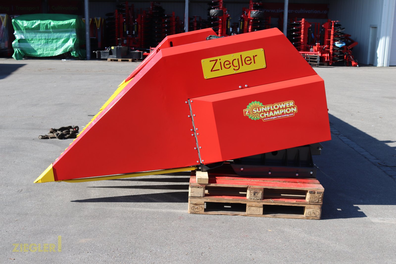 Sonnenblumenschneidwerk des Typs Ziegler Sunmaster Pro, Neumaschine in Pöttmes (Bild 2)