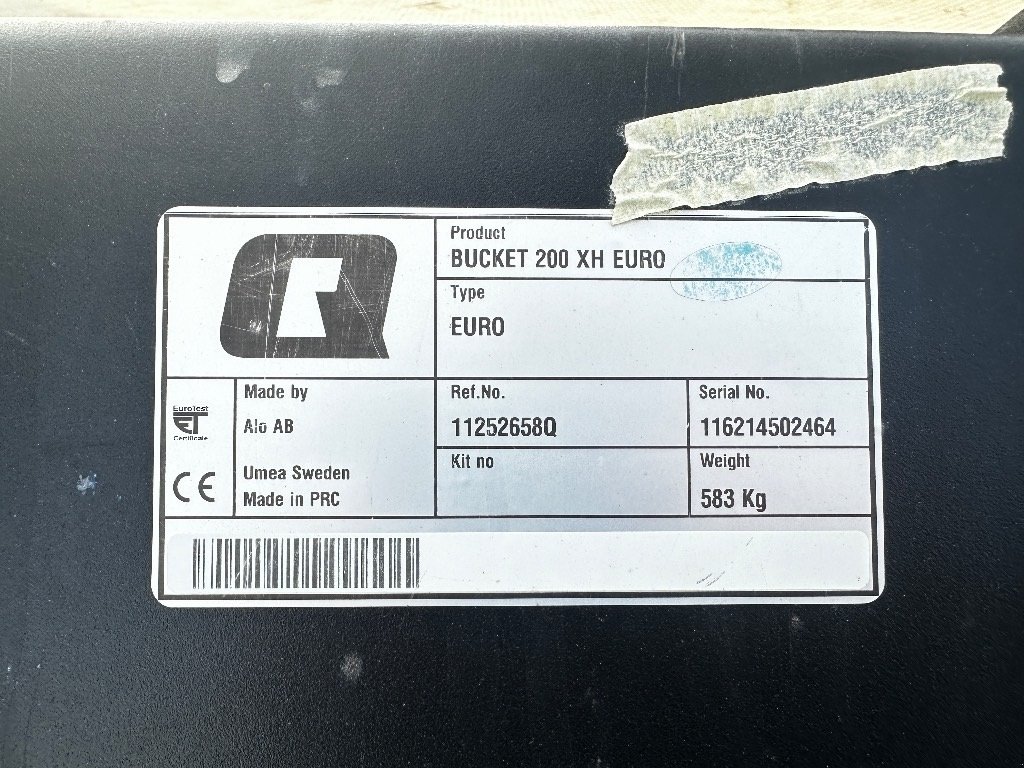 Sonstige Bagger & Lader a típus Alö Skovl 200 XH, Gebrauchtmaschine ekkor: Vrå, Frejlev, Hornslet & Ringsted (Kép 4)