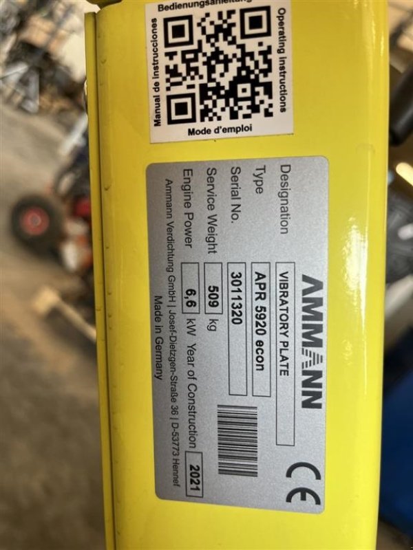 Sonstige Bagger & Lader del tipo Ammann APR5920, Gebrauchtmaschine In Skævinge (Immagine 6)