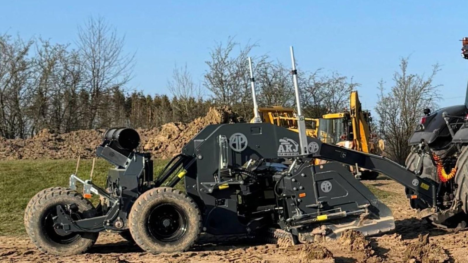 Sonstige Bagger & Lader Türe ait AP Scraper KBD 130/350 Scraper KBD 130/350, Gebrauchtmaschine içinde Solrød Strand (resim 4)