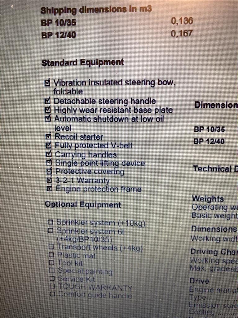 Sonstige Bagger & Lader of the type Bomag BP 12/40 Kan udstyres med vandtank og spredebom, Gebrauchtmaschine in Roslev (Picture 17)