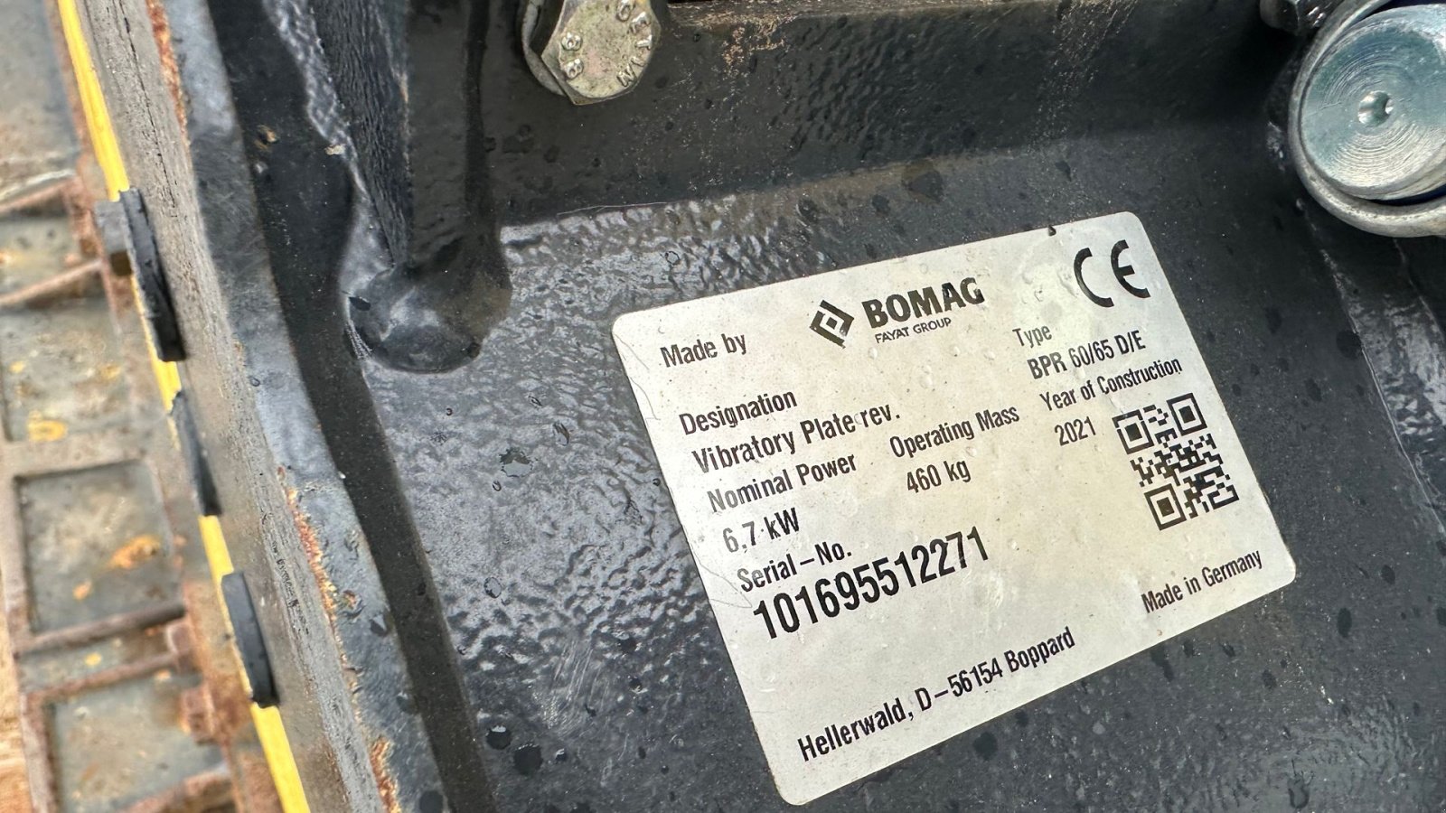 Sonstige Bagger & Lader типа Bomag BPR 60/65 D, Gebrauchtmaschine в Rønnede (Фотография 6)