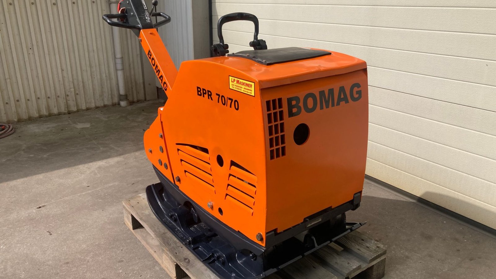 Sonstige Bagger & Lader Türe ait Bomag BPR 70/70 D med Komprimerings indikator, Gebrauchtmaschine içinde Bramming (resim 3)