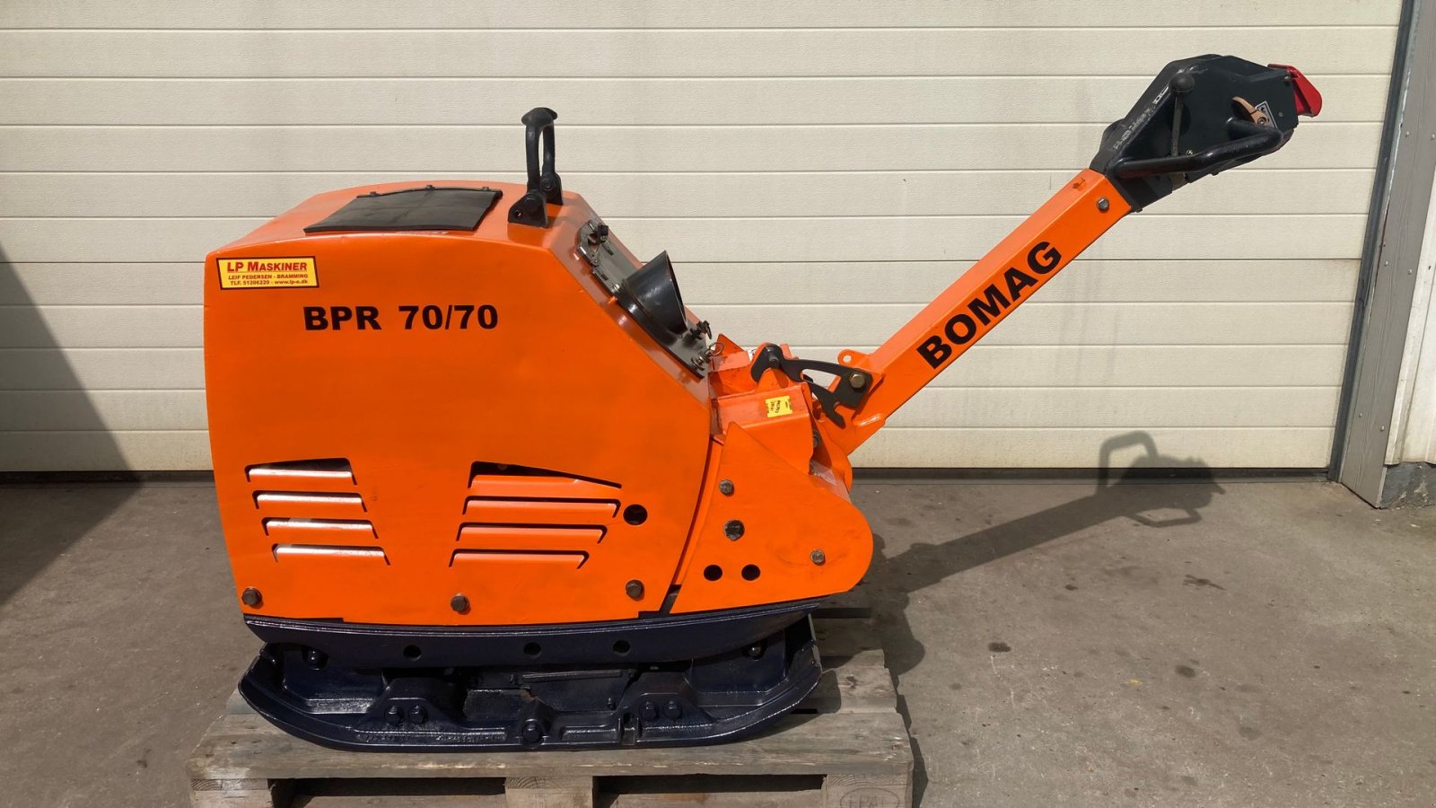 Sonstige Bagger & Lader Türe ait Bomag BPR 70/70 D med Komprimerings indikator, Gebrauchtmaschine içinde Bramming (resim 1)