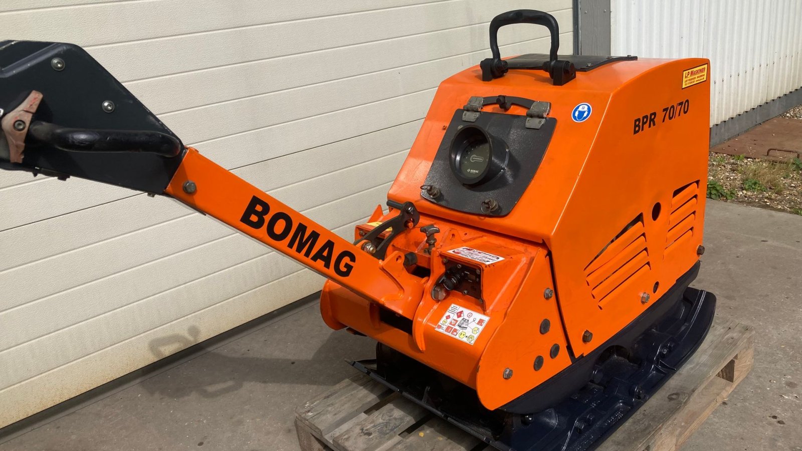 Sonstige Bagger & Lader Türe ait Bomag BPR 70/70 D med Komprimerings indikator, Gebrauchtmaschine içinde Bramming (resim 4)
