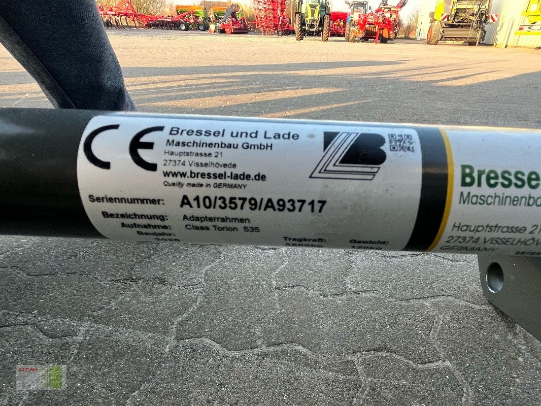 Sonstige Bagger & Lader of the type Bressel & Lade A10 Adapterrahmen TORION /Euro „A10“, Gebrauchtmaschine in Risum-Lindholm (Picture 4)